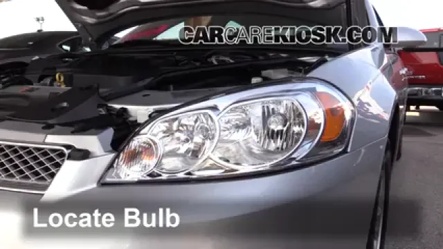 2016 Chevrolet Impala Limited LS 3.6L V6 FlexFuel Éclairage Feux de route (remplacer l'ampoule)